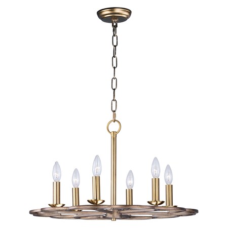 Maxim Helix-Single-Tier Chandelier 24737BZF